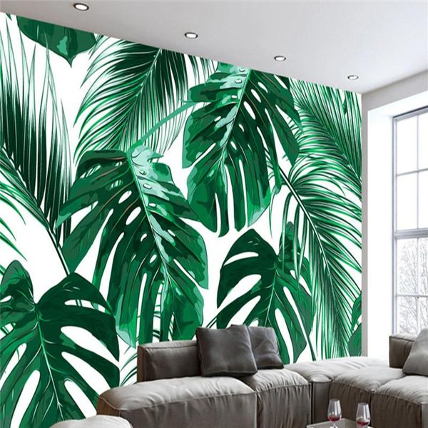 wallpapers custom 3d green banana leaf murals rain forest leaves wall papers for living room bedroom home decorative painting
wallpapers custom 3d green banana leaf murals rain forest leaves wall papers for living room bedroom home decorative painting