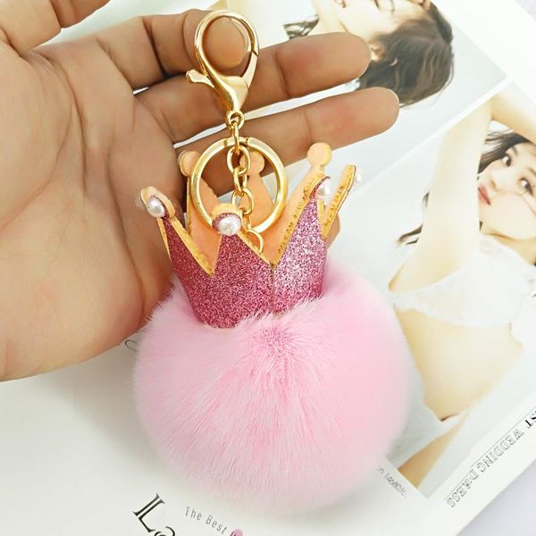 keychains cute sequins crown pompom key chains handmade puffy ball keyring bag pendants decoration jewelry charms keychain kids toys gift, Silver
keychains cute sequins crown pompom key chains handmade puffy ball keyring bag pendants decoration jewelry charms keychain kids toys gift, Silver