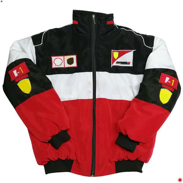 f1 racing suit, personality, cool, european and american style, full-embroidered casual long-sleeved cotton suit
f1 racing suit, personality, cool, european and american style, full-embroidered casual long-sleeved cotton suit