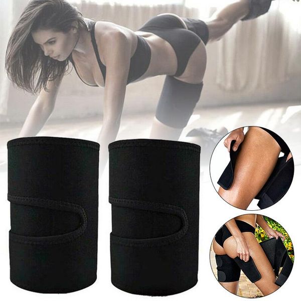 elbow & knee pads ly thigh shaper strap burn fat slimming leg belt warmer for sports fitness training s66, Black;gray
elbow & knee pads ly thigh shaper strap burn fat slimming leg belt warmer for sports fitness training s66, Black;gray