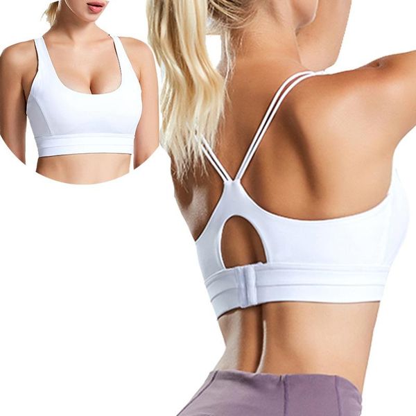 seamless yoga bra women's fitness shockproof quick dry sports beauty back cross push up underwear crop sportswear gym clothing, White;black
seamless yoga bra women's fitness shockproof quick dry sports beauty back cross push up underwear crop sportswear gym clothing, White;black