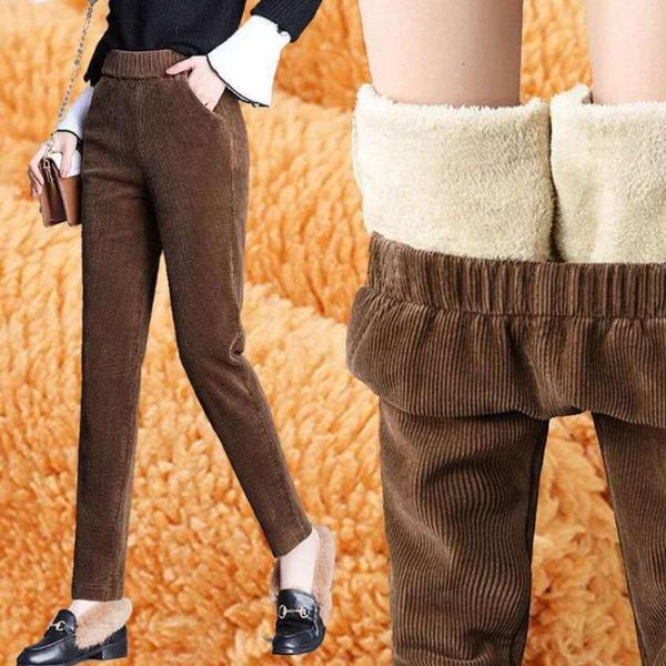 women's pants & capris corduroy women winter plus velvet warm harem vintage high waist loose casual female trousers size s1729, Black;white
women's pants & capris corduroy women winter plus velvet warm harem vintage high waist loose casual female trousers size s1729, Black;white