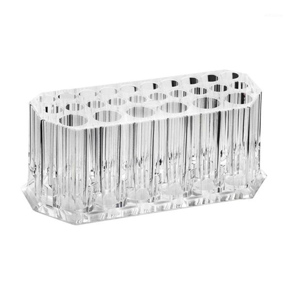 holes clear transparent acrylic cosmetic and makeup brush holder stand organizer for girls eyebrow tools & stencils1
holes clear transparent acrylic cosmetic and makeup brush holder stand organizer for girls eyebrow tools & stencils1