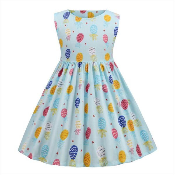 style summer fashion girls girl dresses sleeveless cotton pricess floral pineapple kids wear childens clothing 2 6 year, Red;yellow
style summer fashion girls girl dresses sleeveless cotton pricess floral pineapple kids wear childens clothing 2 6 year, Red;yellow