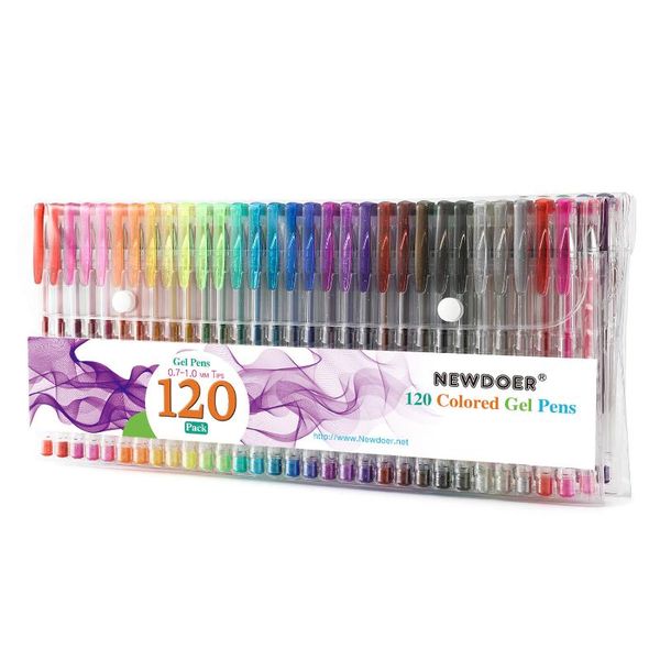 gel pens 120 colors set refills ink pen metallic pastel neon glitter sketch drawing color school stationery
gel pens 120 colors set refills ink pen metallic pastel neon glitter sketch drawing color school stationery