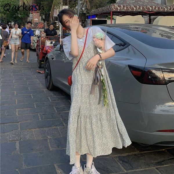casual dresses sleeveless dress women floral sweet summer fashion all-match harajuku vestido de mujer streetwear cute korean style loose, Black;gray
casual dresses sleeveless dress women floral sweet summer fashion all-match harajuku vestido de mujer streetwear cute korean style loose, Black;gray