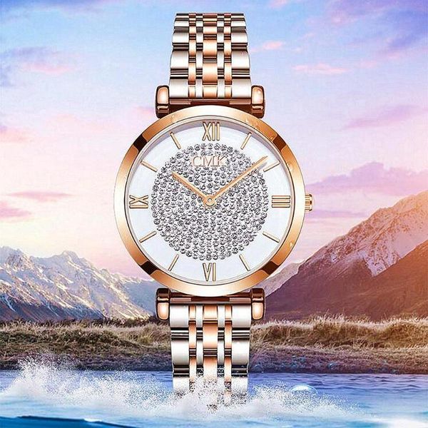 wristwatches 2021 watches quartz crystal simple elegant ladies watch fashion stainless women's relogio feminino, Slivery;brown
wristwatches 2021 watches quartz crystal simple elegant ladies watch fashion stainless women's relogio feminino, Slivery;brown
