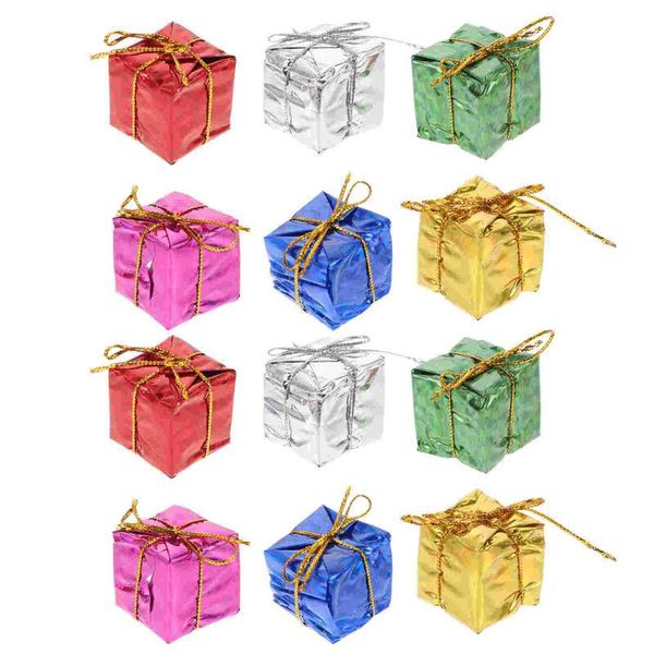 christmas decorations 72pcs xmas mini wrapping box pendants gift hanging pendant tree ornaments
christmas decorations 72pcs xmas mini wrapping box pendants gift hanging pendant tree ornaments