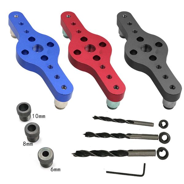 wood dowelling self centering drill guide kit carpentry tools 6/8/10mm vertical pocket hole jig drilling locator hole puncher
wood dowelling self centering drill guide kit carpentry tools 6/8/10mm vertical pocket hole jig drilling locator hole puncher