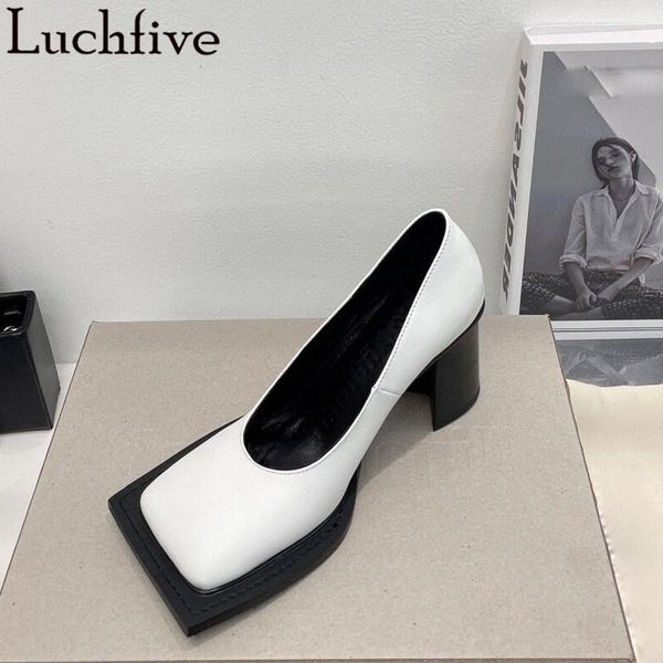 dress shoes black white genuine leather high heel women slip on square toe sandals casual retro pumps mary janes for
dress shoes black white genuine leather high heel women slip on square toe sandals casual retro pumps mary janes for
