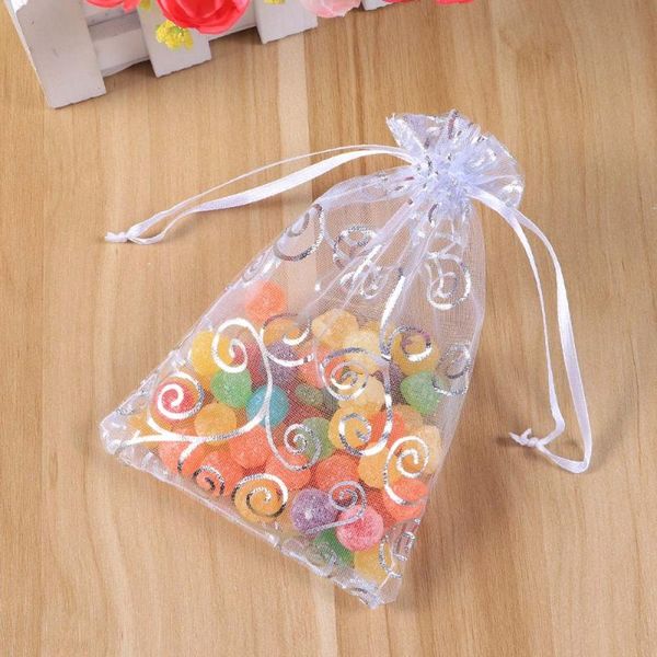 pcs small organza sheer favor gift bags mini silver rattan pattern jewelry pouches wrap drawstring for wedding
pcs small organza sheer favor gift bags mini silver rattan pattern jewelry pouches wrap drawstring for wedding