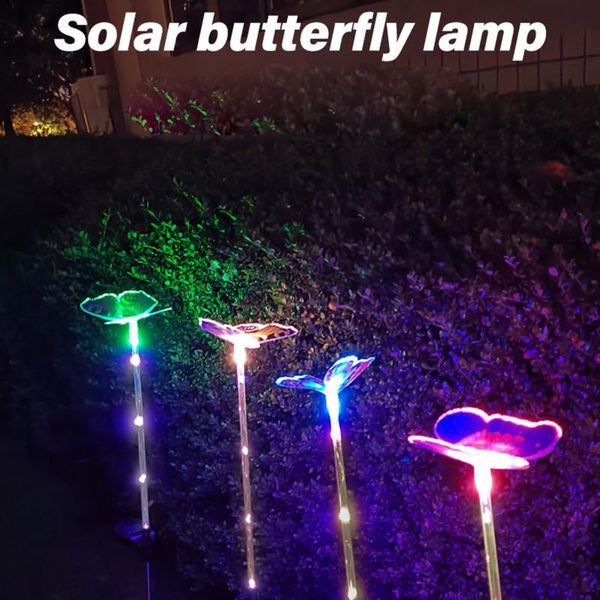 solar lamps multicolor led stake lights outdoor butterfly lawn landscape pathway waterproof garden decoration
solar lamps multicolor led stake lights outdoor butterfly lawn landscape pathway waterproof garden decoration