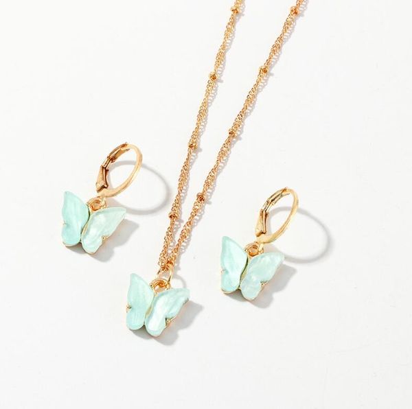 creative resin butterfly necklaces earring jewelry sets gsfs027 fashion women gift earrings necklace set, Silver
creative resin butterfly necklaces earring jewelry sets gsfs027 fashion women gift earrings necklace set, Silver