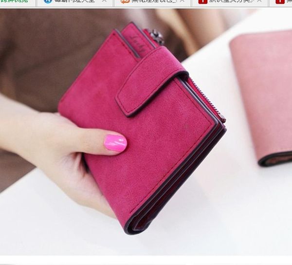 wallets 2021 women's bag retro buckle student matte multi-card zipper wallet large-capacity short purse clutch, Red;black
wallets 2021 women's bag retro buckle student matte multi-card zipper wallet large-capacity short purse clutch, Red;black