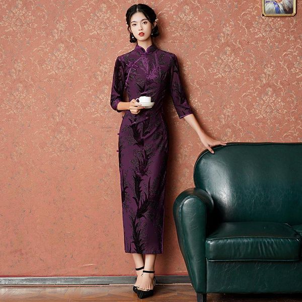ethnic clothing satin print formal party dress gown lady mandarin collar qipao plus size 3xl 4xl cheongsam vintage button chinese vesti, Red
ethnic clothing satin print formal party dress gown lady mandarin collar qipao plus size 3xl 4xl cheongsam vintage button chinese vesti, Red