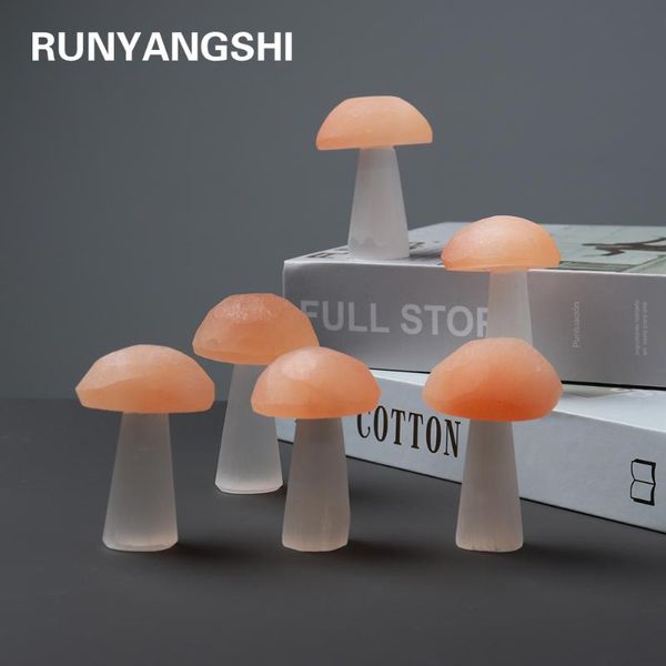 decorative objects & figurines 1pc natural crystal selenite quartz polished mushroom reiki gypsum healing yellow stone decoration home
decorative objects & figurines 1pc natural crystal selenite quartz polished mushroom reiki gypsum healing yellow stone decoration home