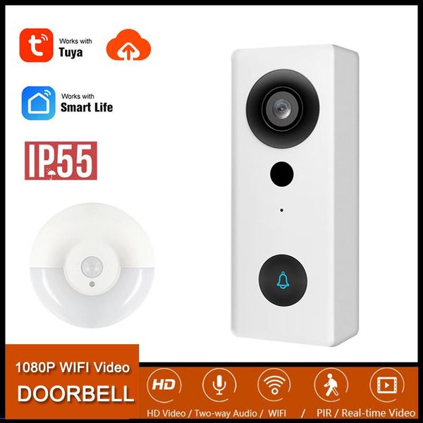 tuya smartlife 1080p hd video intercom two way doorbell camera outdoor ip55 waterpoor home door bell with usb chime doorbells
tuya smartlife 1080p hd video intercom two way doorbell camera outdoor ip55 waterpoor home door bell with usb chime doorbells