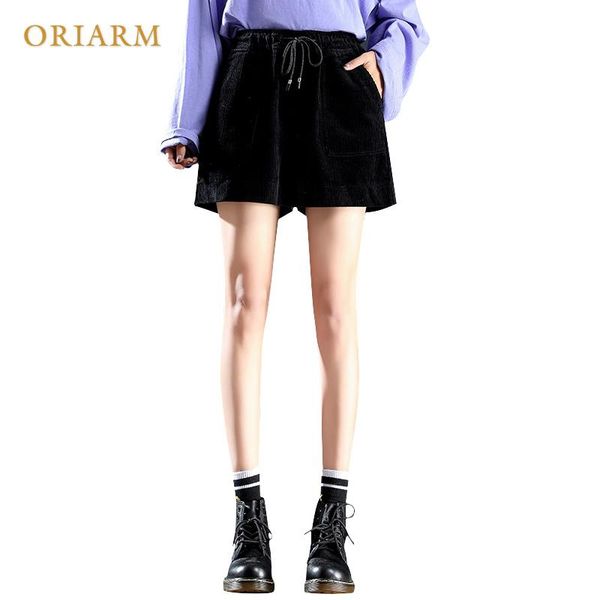 women's shorts women corduroy winter short pants female autumn loose wide leg solid fashionable comfortable woman, White;black
women's shorts women corduroy winter short pants female autumn loose wide leg solid fashionable comfortable woman, White;black