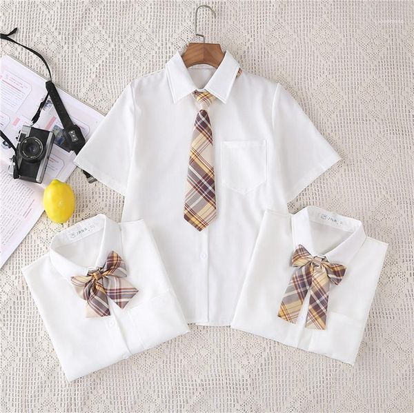 clothing sets women blouses shirt short sleeve solid white with tie bow summer japanese korean jk style female shirts lapel1
clothing sets women blouses shirt short sleeve solid white with tie bow summer japanese korean jk style female shirts lapel1