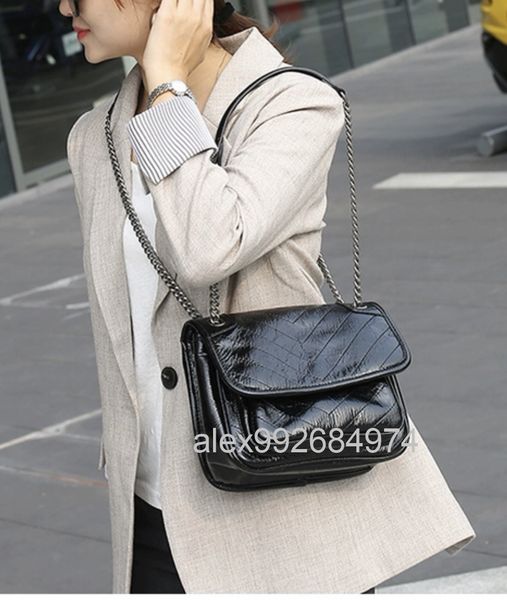 women fashion bags 28cm niki medium y vintage leather s crossbody shoulder bag,front flap,metal chain with l letter
women fashion bags 28cm niki medium y vintage leather s crossbody shoulder bag,front flap,metal chain with l letter
