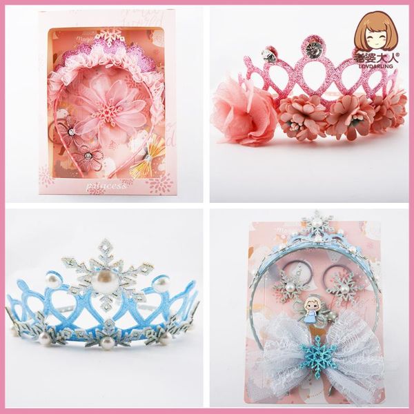 hair accessories hairpins independent packaging cute princess children's crown cartoon pink hairpin headband set, Slivery;white
hair accessories hairpins independent packaging cute princess children's crown cartoon pink hairpin headband set, Slivery;white