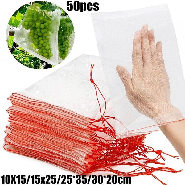 other garden supplies 50pcs anti-bird vegetable grapes fruit grow bag plants protection mesh insect proof drawstring net
other garden supplies 50pcs anti-bird vegetable grapes fruit grow bag plants protection mesh insect proof drawstring net