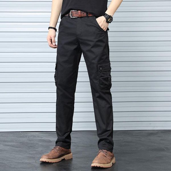 men's pants men lightweight thin casual cotton cargo long trousers outdoor military mens fashion clothing khaki, Black
men's pants men lightweight thin casual cotton cargo long trousers outdoor military mens fashion clothing khaki, Black