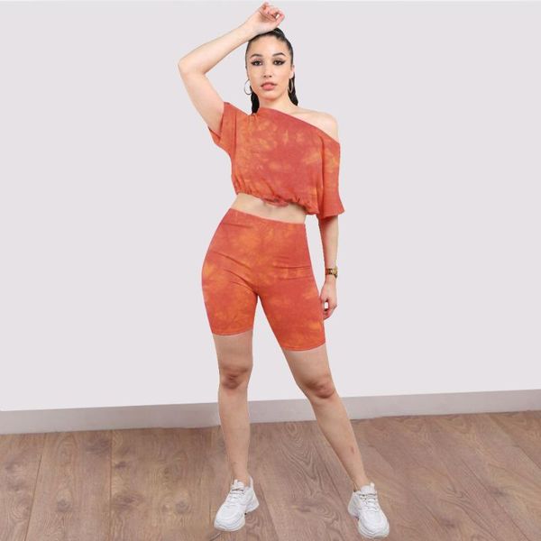 women's tracksuits 2021 ins summer casual fashion women slim street solid color binding with one shoulder short sleeve two-piece set, Gray
women's tracksuits 2021 ins summer casual fashion women slim street solid color binding with one shoulder short sleeve two-piece set, Gray