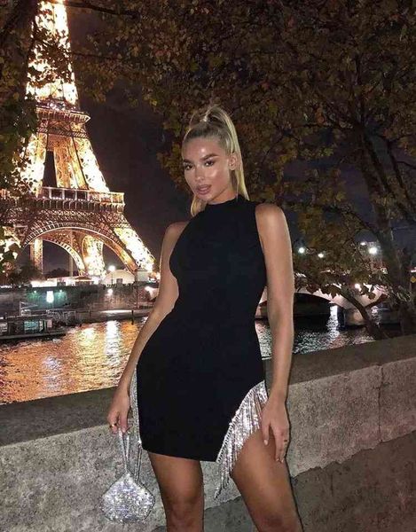 dress black white celebrity evening party bandage dress vestidos tank sparkly tassel bodycon runway fringe cl, Black;gray
dress black white celebrity evening party bandage dress vestidos tank sparkly tassel bodycon runway fringe cl, Black;gray