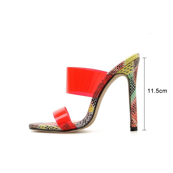 slippers pvc jelly sandals crystal open toe stiletto high heels women colorful shoes summer sandales slippers red c1py, Black
slippers pvc jelly sandals crystal open toe stiletto high heels women colorful shoes summer sandales slippers red c1py, Black