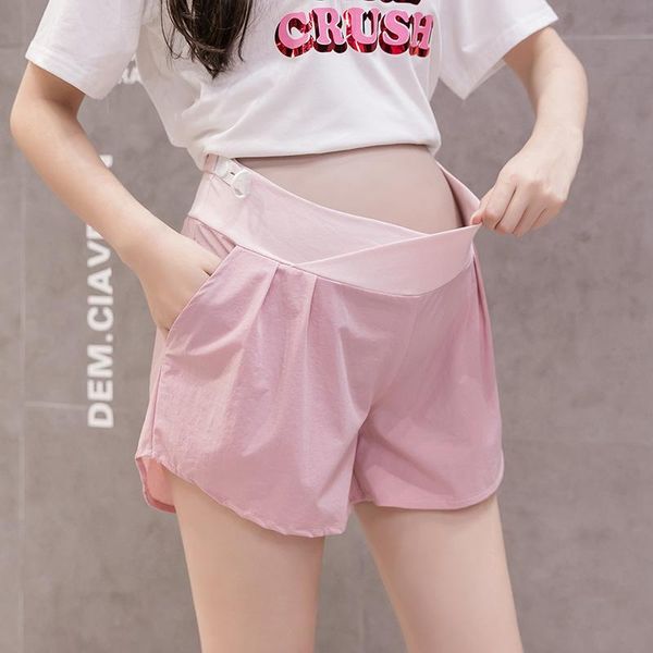 maternity bottoms 662# summer thin ice feel cool chiffon shorts wide leg loose low elastic waist belly underpants sleep home wear, White
maternity bottoms 662# summer thin ice feel cool chiffon shorts wide leg loose low elastic waist belly underpants sleep home wear, White