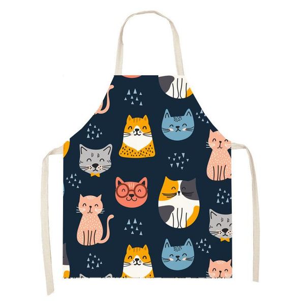 aprons cat cute painting apron canvas cotton and linen denim children's can wipe your hands for men
aprons cat cute painting apron canvas cotton and linen denim children's can wipe your hands for men