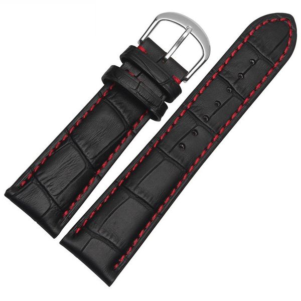 watch bands genuine leather strap for brand wristband black with red stitch 18 19 20 21 22 23 24mm bracelet, Black;brown
watch bands genuine leather strap for brand wristband black with red stitch 18 19 20 21 22 23 24mm bracelet, Black;brown