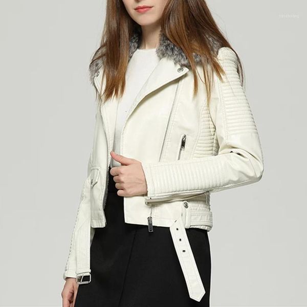 women's leather & faux pu velvet jacket women fur collar female jackets winter autumn warm slim casual ladies coats for ladies1 95d0, Black
women's leather & faux pu velvet jacket women fur collar female jackets winter autumn warm slim casual ladies coats for ladies1 95d0, Black