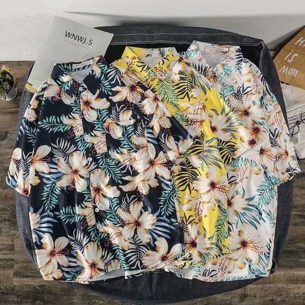 men's casual shirts shirtinschic floral short sleeve shirt for men bndx, White;black
men's casual shirts shirtinschic floral short sleeve shirt for men bndx, White;black