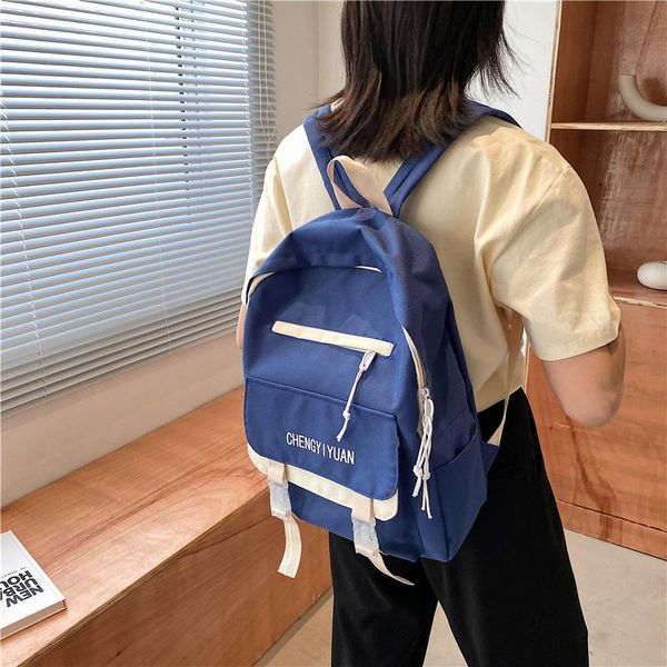 backpack women's anti-theft rucksack, fashionable girl shoulder bag, series