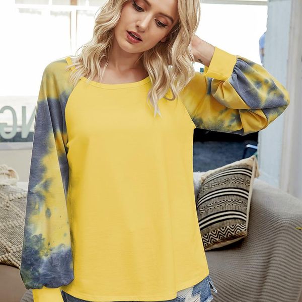 women's t-shirt tie dye printed long sleeve women shirts korean style streetwear 2021 spring t shirt o neck chic tees female dropshipi, White
women's t-shirt tie dye printed long sleeve women shirts korean style streetwear 2021 spring t shirt o neck chic tees female dropshipi, White