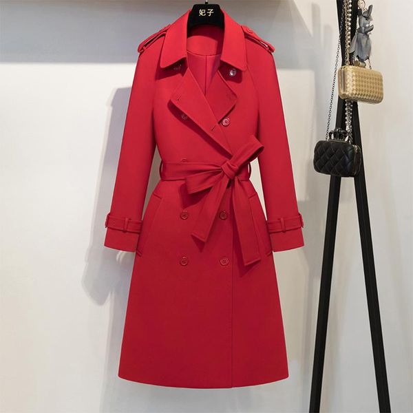 women's trench coats 2021 women clothes autumn female jacket coat harajuku red slim fit leisure fashion temperament korean lace windbre, Tan;black
women's trench coats 2021 women clothes autumn female jacket coat harajuku red slim fit leisure fashion temperament korean lace windbre, Tan;black