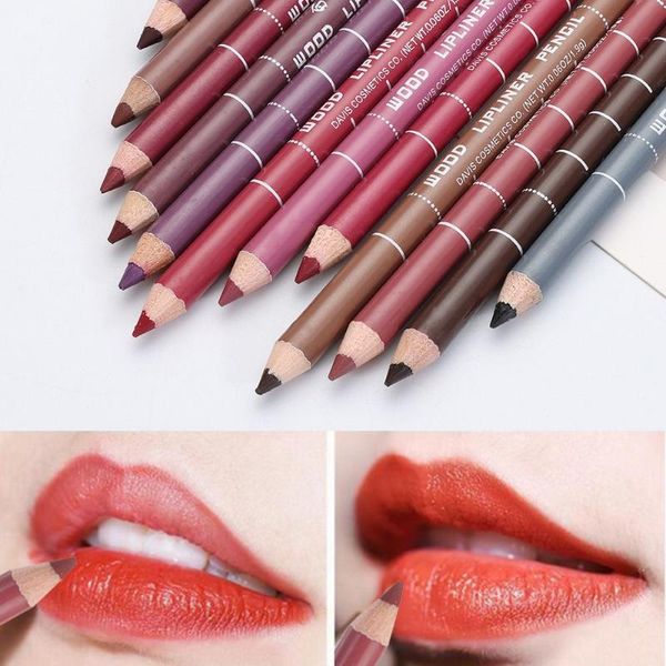 lip pencils professional wood liner pen waterproof eyeliner pencil lady charming women's makeup long lasting cosmetic tool
lip pencils professional wood liner pen waterproof eyeliner pencil lady charming women's makeup long lasting cosmetic tool