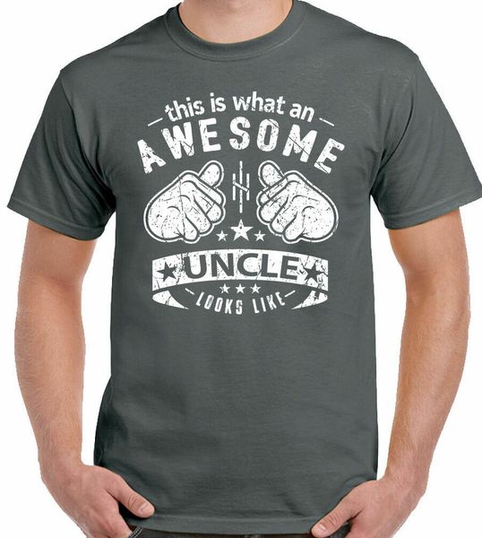 Uncle T-Shirt This is what an awesome looks like Man Funny Fathers Day Xmas d2, White;black
Uncle T-Shirt This is what an awesome looks like Man Funny Fathers Day Xmas d2, White;black