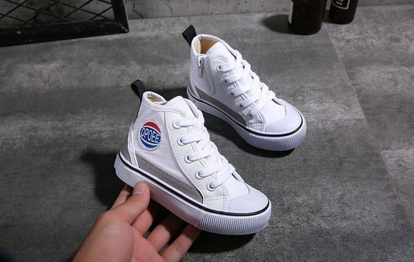 childrens canvas shoes spring new boys and girls gao bang side zipper korean version of the trend of all-match kids shoes bs19, Black
childrens canvas shoes spring new boys and girls gao bang side zipper korean version of the trend of all-match kids shoes bs19, Black