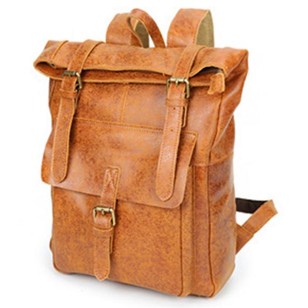 retro leather backpacks vintage female shoulder men's large-capacity waterproof wild student backpack computer bag dropship
retro leather backpacks vintage female shoulder men's large-capacity waterproof wild student backpack computer bag dropship