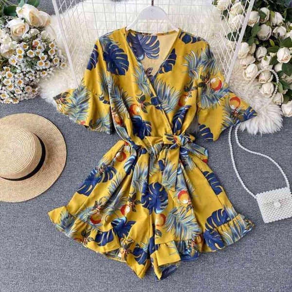 summer tropical plants printed womens jumpsuits chiffon bali holiday beach v neck backless seaside wide leg shorts, Black;white
summer tropical plants printed womens jumpsuits chiffon bali holiday beach v neck backless seaside wide leg shorts, Black;white