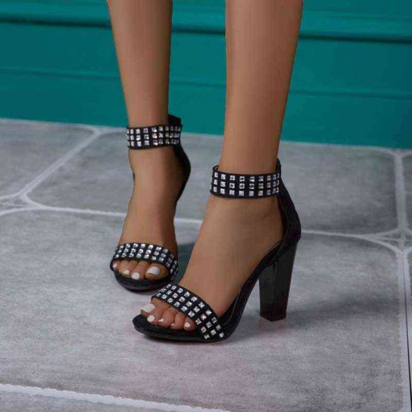 new elegant plus size 33-50 women sandals summer wedding party shoes woman zipper platform square high heels 9.5cm pumps t305 y220211, Black
new elegant plus size 33-50 women sandals summer wedding party shoes woman zipper platform square high heels 9.5cm pumps t305 y220211, Black