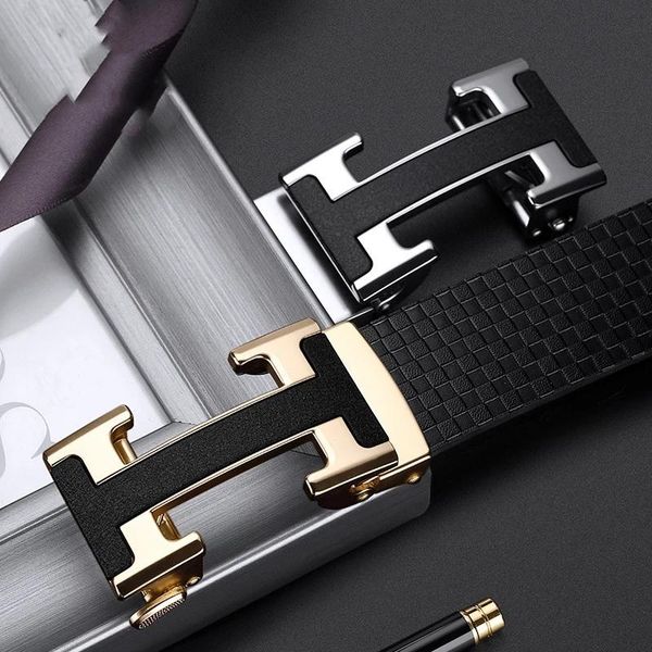 belts belt men women genuine luxury cow leather for strap male metal fashion automatic buckle, Black;brown 
belts belt men women genuine luxury cow leather for strap male metal fashion automatic buckle, Black;brown