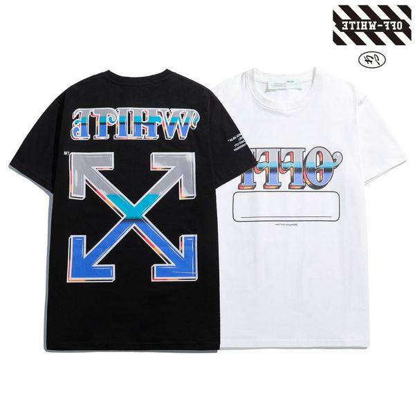 chao brand off short sleeve t-shirt, arrow oil painting, splashing ink, religious little daisy, 99 plastic strips, white for men and women, White;black
chao brand off short sleeve t-shirt, arrow oil painting, splashing ink, religious little daisy, 99 plastic strips, white for men and women, White;black