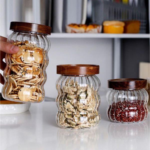 storage bottles & jars glass jar acacia wood cover kitchen finishing tea coffee sealed set container mason with lid
storage bottles & jars glass jar acacia wood cover kitchen finishing tea coffee sealed set container mason with lid