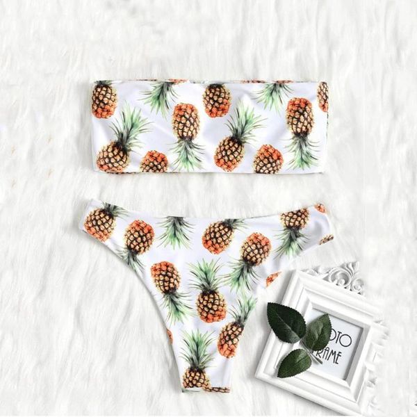 women's swimwear 2021 women print high waist two pieces bikini set off shoulder push-up swimsuit mujer beachwear summe #36, White;black
women's swimwear 2021 women print high waist two pieces bikini set off shoulder push-up swimsuit mujer beachwear summe #36, White;black