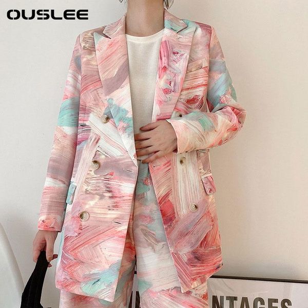 women's suits & blazers ouslee spring women fashion double breasted graffiti print coat vintage long sleeve pockets female outerwear ch, White;black
women's suits & blazers ouslee spring women fashion double breasted graffiti print coat vintage long sleeve pockets female outerwear ch, White;black
