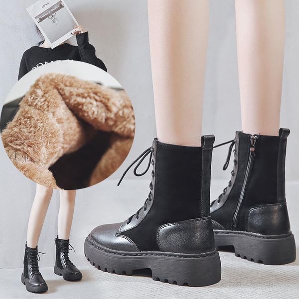 boots 2021 autumn platform shoes women black mid calf cross-tied brand botas mujer ladies footware female
boots 2021 autumn platform shoes women black mid calf cross-tied brand botas mujer ladies footware female